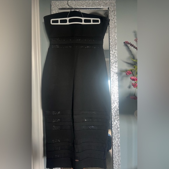 Superdown Tube Mesh Dress - Picture 6 of 8